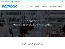 Tablet Screenshot of denteck.nl